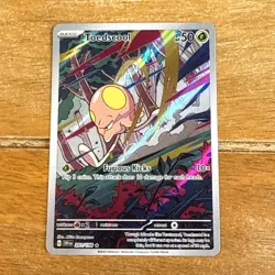 Pokemon Cards Toedscool 201/198 Scarlet & Violet Illustration Rare NM - Image 1