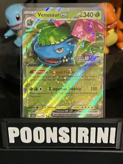 Venusaur ex (Stellar Crown Stamp) - Miscellaneous Cards & Products (MCAP) - Image 1