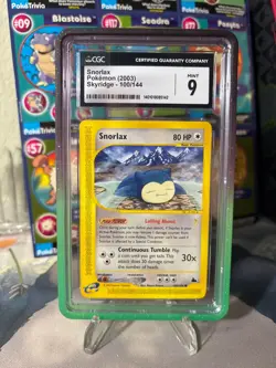2003 Snorlax 100/144 Skyridge CGC Mint 9 - Image 1