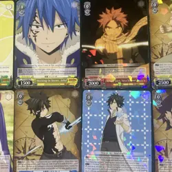 Fairy Tail 21 Rare card lot including 7 duplicates Weiss Schwarz, English - Image 4