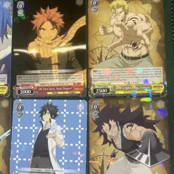 Fairy Tail 21 Rare card lot including 7 duplicates Weiss Schwarz, English - Image 5