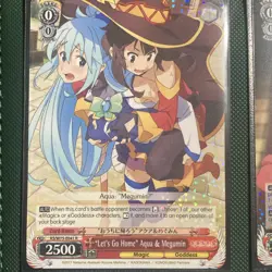 Weiss Schwarz Konosuba Rare Card Lot 12 Cards Aqua Megumin Wiz Yunyun Darkness - Image 2