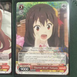 Weiss Schwarz Konosuba Rare Card Lot 12 Cards Aqua Megumin Wiz Yunyun Darkness - Image 5