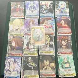 Konosuba 2, 152 Bulk card Lot of Common and Uncommon Weiss Schwarz, English - Image 1