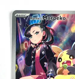 Marnie’s Morpeko 206 Pokemon Card Near Mint NM SV Promo - Image 3