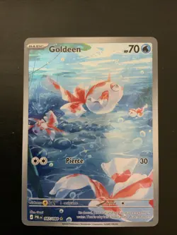 Goldeen 087/084 Illustration Rare IR Pokemon Pitch Black NM English - Image 1