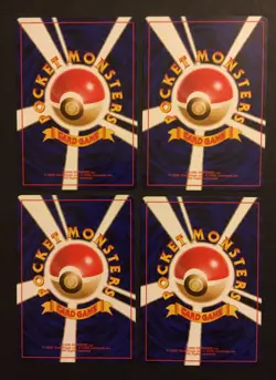 9 X Team Rocket Set Pokemon Card Japanese Flareon Eevee Squirtle Dratini NM - Image 3