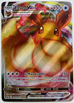 Eevee VMAX SWSH087 Holo Pokemon Black Star Promo NM - Image 1