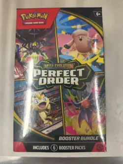 Pokemon TCG ME03 Perfect Order Booster Bundle Sealed New - Image 1