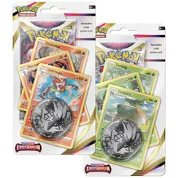 POKEMON TCG 2x Premium Checklane Blister LOST ORIGIN – English - Image 1