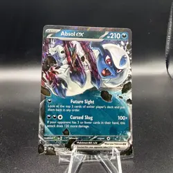 Absol ex 135/197 Double Rare Obsidian Flames Pokemon Holo Near Mint - Image 1