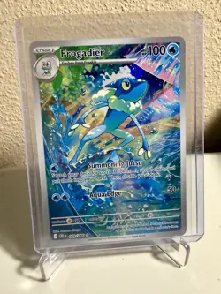 Pokemon Chaos Rising Frogadier 89/86 SIR Reverse Holo - Image 1
