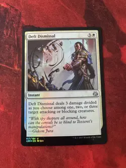 MTG - Deft Dismissal - AER - 017/184 - Foil - Image 1