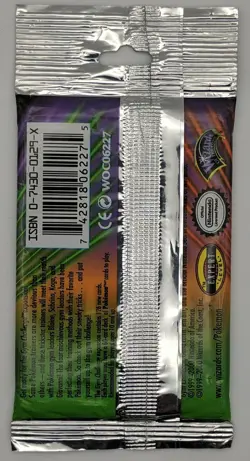 Pokemon Gym Challenge Unlimited Booster Pack Sabrina Artwork Factory Sealed WOTC - Image 2