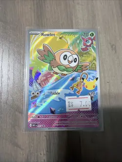 Rowlet MEP043 First Partner's Promo Near Mint Pokemon TCG - Image 1
