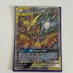 Pokemon Moltres Zapdos Articuno GX SM210 Promo NM Sleeved + Toploaded - Image 3