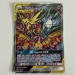 Pokemon Moltres Zapdos Articuno GX SM210 Promo NM Sleeved + Toploaded - Image 4