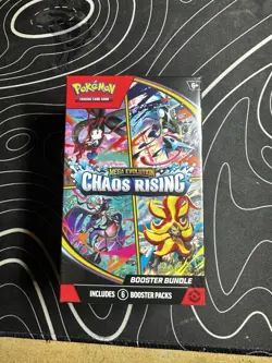 1x Pokemon TCG Mega Evolution Chaos Rising Booster Bundle(6 Packs)~FAST SHIP🚚💨 - Image 4