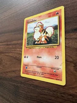 Growlithe 28/102 Uncommon Base Set Unlimited Pokemon - Image 4
