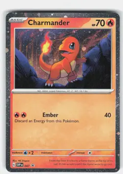 Charmander (Cosmos Holo) 047 Holo Promo Scarlet & Violet Promo Pokemon Near Mint - Image 1
