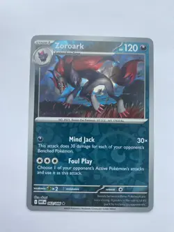 Zoroark Reverse Holo 062/086 White Flare Pokemon TCG - Image 1