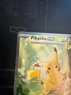 Pikachu ex 276/217 Me: Ascended Heroes Holo Pokemon TCG NM - Image 3