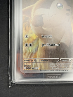 2025 Pokemon Journey Together #168 Furret (Illustration Rare) – TAG 7 - Image 3