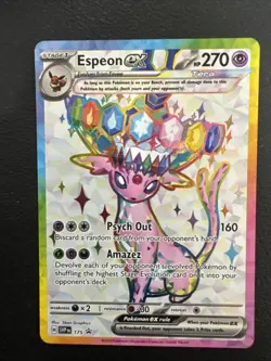 Pokemon TCG Promo Holo Lot (2) Umbreon ex SVP 176 Espeon ex SVP 175 EN - Image 2