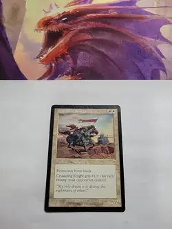 MTG - Crusading Knight Invasion Regular Rare #12 - Image 2