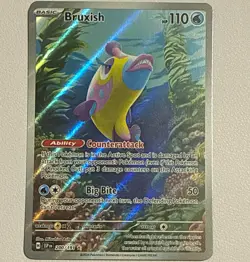 The Pokemon Company Bruxish 200/191 SV08 Surging Sparks IR Holo EN - Image 1