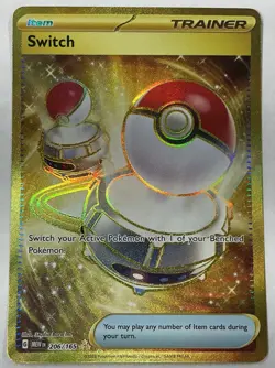 Pokemon Switch - 206/165 SV: Scarlet & Violet 151 Hyper Rare NM - Image 1