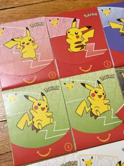 Pokemon Mcdonald’s 25th Anniversary & Match Battle Booster Pack Lot (19 packs) - Image 2