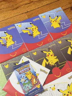 Pokemon Mcdonald’s 25th Anniversary & Match Battle Booster Pack Lot (19 packs) - Image 3