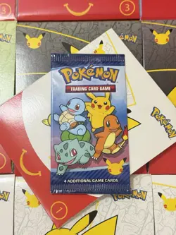 Pokemon Mcdonald’s 25th Anniversary & Match Battle Booster Pack Lot (19 packs) - Image 4
