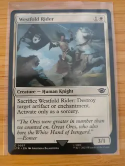 MTG Westfold Rider 0037 Lord of the RIngs M/NM Free UK P&P - Image 1