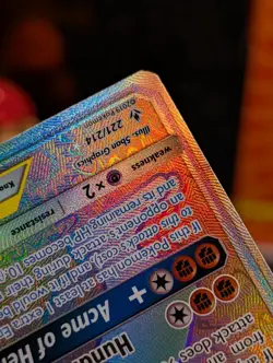 Pokemon Marshadow & Machamp GX 221/214 Secret Rare Holo Full Art TAG TEAM LP/MP - Image 5