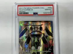 ZYGARDE EX POKEMON 54A 2017 FATES COLLIDE PROMO MEGA POWER COLL GEM MT EN PSA 10 - Image 4