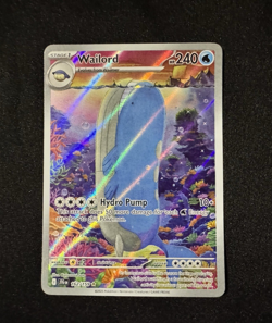 Pokemon Journey Together Illustration Rare Wailord #162/159, NM, Unplayed - Image 2