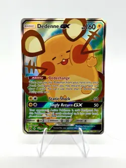 Pokemon Dedenne GX 195/214 Unbroken Bonds Full Art Holo ENG - Image 1