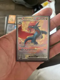 Pokemon TCG Salamence EX Sar 187/159 - Image 1