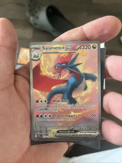 Pokemon TCG Salamence EX Sar 187/159 - Image 2