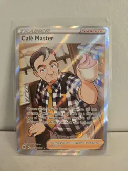 Cafe Master TG25/TG30 Ultra Rare Brilliant Stars Trainer Gallery Pokemon NM - Image 1
