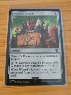 MTG Wizard's Rockets 0252 Lord of the Rings M/NM Free UK P&P - Image 1