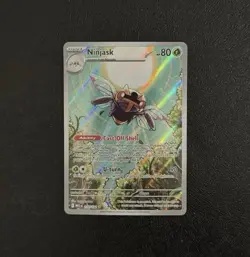 Ninjask 137/132 Illustration Rare Mega Evolution English Pokemon TCG Mint - Image 1