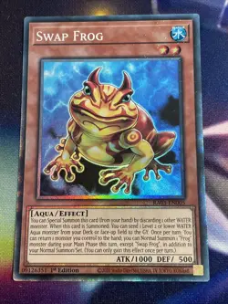 Yu-Gi-Oh! TCG Swap Frog RA03-EN005 Collector’s Rare NM/M - Image 1