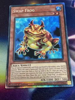 Yu-Gi-Oh! TCG Swap Frog RA03-EN005 Collector’s Rare NM/M - Image 2