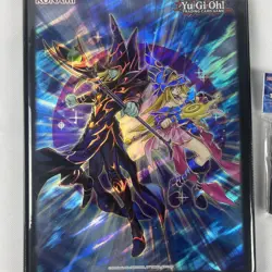 Yugioh Dark Magicians Set 9-Pocket Duelist Portfolio Sleeves Deck Box Konami - Image 2