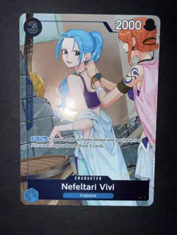 Nefeltari Vivi EB02-026 Campaign Dash Pack Promo Heroines Edition One Piece Card - Image 1