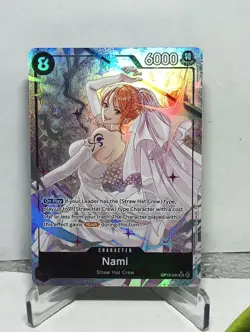 One Piece NAMI #OP15-086 SR Alt Art Adventure on Kami's Island English 🔥🔥🔥 - Image 1