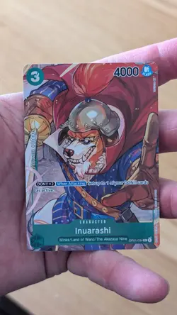 Inuarashi - OP01-034 - Romance Dawn - Box Topper - One Piece TCG - Image 1